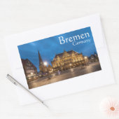 Bremen Duitsland Rechthoekige Sticker (Envelop)
