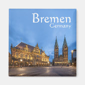 Bremen Duitsland Souvenir Magneet (Voorkant)