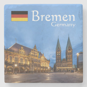 Bremen Duitsland Souvenir Stenen Onderzetter