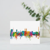 Bremen Germany Skyline Briefkaart (Staand voorkant)