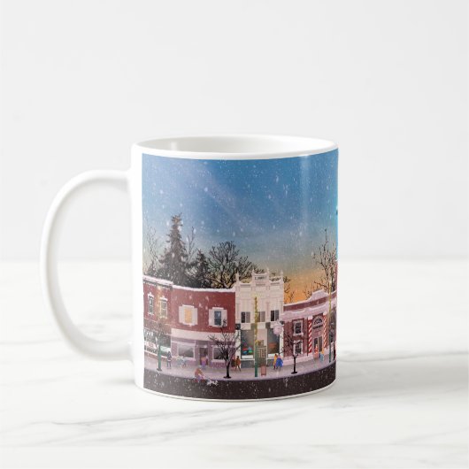 Bremen, Indiana Winter Wonderland 11oz Coffee Cup Koffiemok (Links)