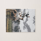 Bremen Musicians Fun Animal Story Legpuzzel (Horizontaal)