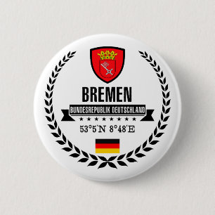 Bremen Ronde Button 5,7 Cm