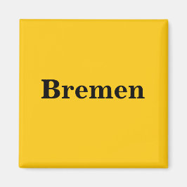 Bremen Schild Gold - Gleb - Magnet