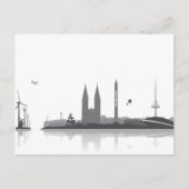 Bremen Skyline - Postkarte / Grußkarte Briefkaart (Voorkant)