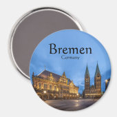 Bremen Souvenir Magneet (Voorkant / Achterkant)