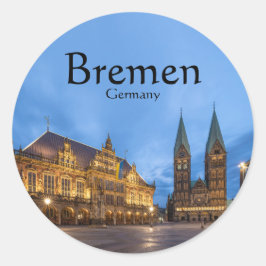 Bremen Souvenir Ronde Sticker