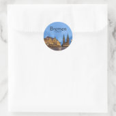 Bremen Souvenir Ronde Sticker (Tas)