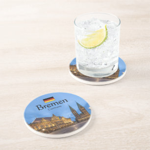 Bremen Souvenir Zandsteen Onderzetter
