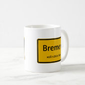 Bremen Tasse Kaffeetasse Teetasse Koffiemok (Voorkant rechts)