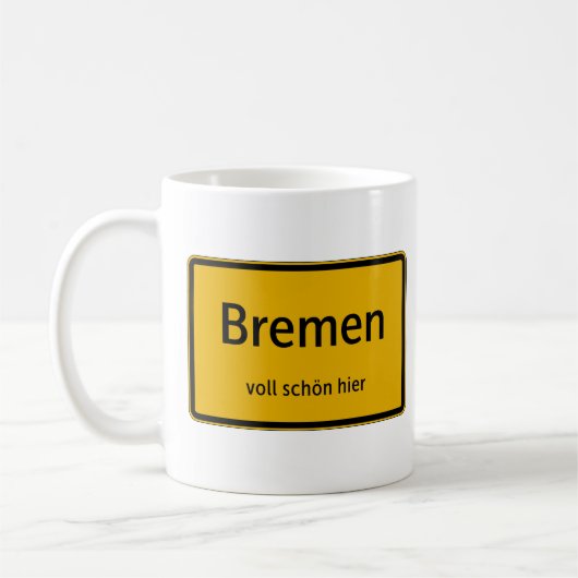 Bremen Tasse Kaffeetasse Teetasse Koffiemok (Links)