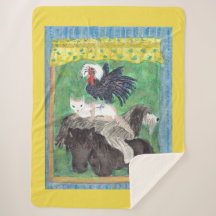 Bremen Town Musicians - Waterverf