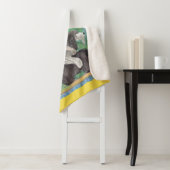 Bremen Town Musicians - Waterverf Sherpa Deken (In situ)