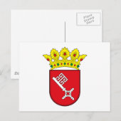 Bremen - Wapenmunt van Briefkaart (Voorkant / Achterkant)