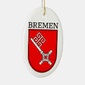 Bremen wapenschild keramisch ornament (Rechts)