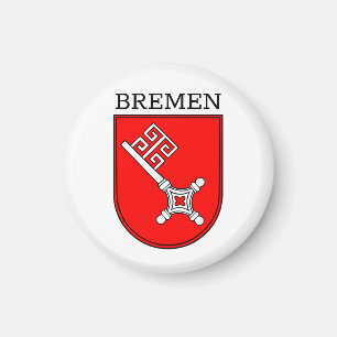 Bremen wapenschild magneet