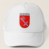 Bremen wapenschild trucker pet (Voorkant)