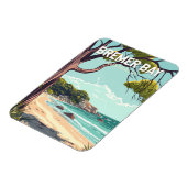 Bremer Bay Australië Travel Art Vintage Magneet (Linkerzijde)