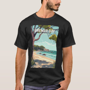 Bremer Bay Australië Travel Art Vintage T-shirt