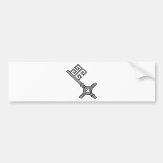 Bremer Schlüssel Bumpersticker (Voorkant)