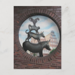 Bremer Stadtmusikanten Briefkaart