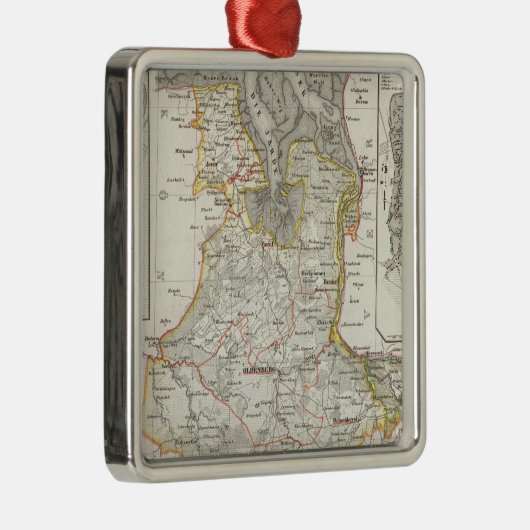 Bremerhaven Duitsland Metalen Ornament (Rechts)