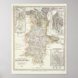 Bremerhaven Duitsland Poster