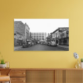 Bremerton, WA Street Scene Town Uitzicht Foto Canvas Afdruk (Insitu (Woonkamer))