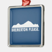 Bremerton Washington alsjeblieft Metalen Ornament (Links)