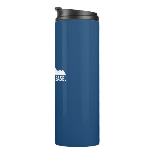 Bremerton Washington alsjeblieft Thermosbeker (Geroteerd rechts)