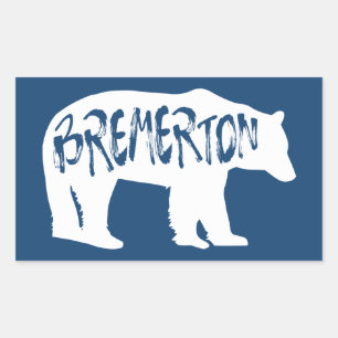 Bremerton Washington Beer Rechthoekige Sticker