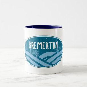 Bremerton Washington Buitenactiviteiten Tweekleurige Koffiemok