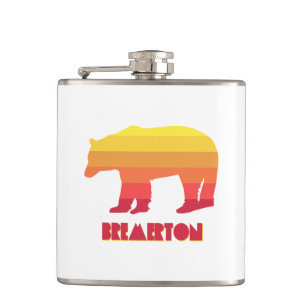 Bremerton Washington Rainbow Beer Heupfles