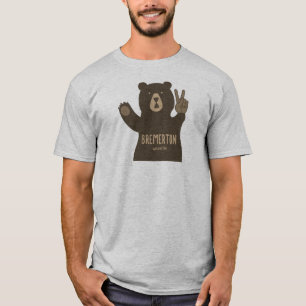 Bremerton Washington Vredesbeer T-shirt