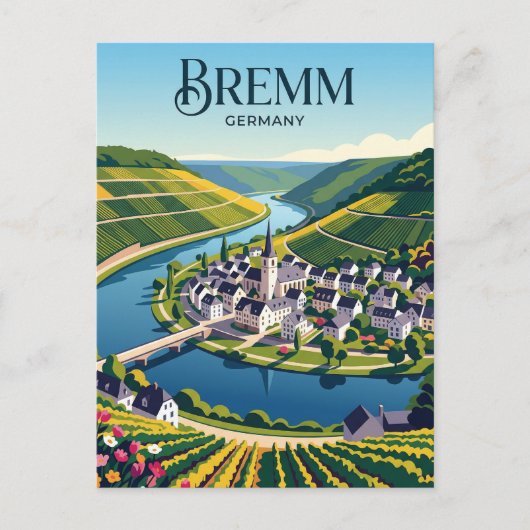 Bremm Duitsland Briefkaart (Voorkant)