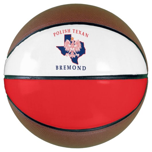 Bremond Poland Texan Basketbal (Voorkant)