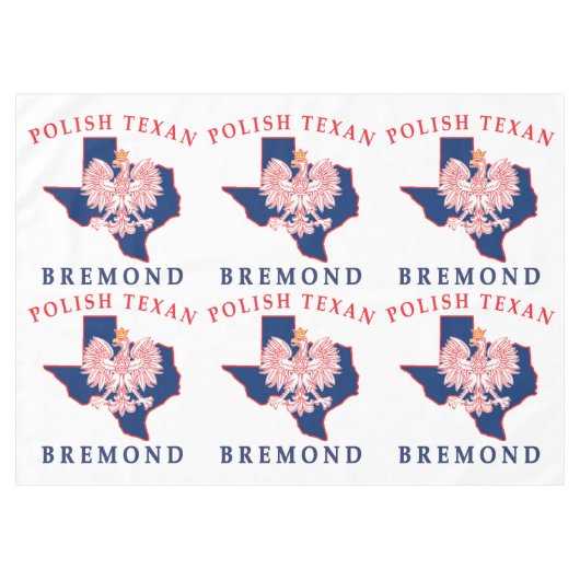 Bremond Poland Texan Tafelkleed (Voorkant (Horizontaal))
