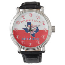 Bremond Polish Texan Crown Watch