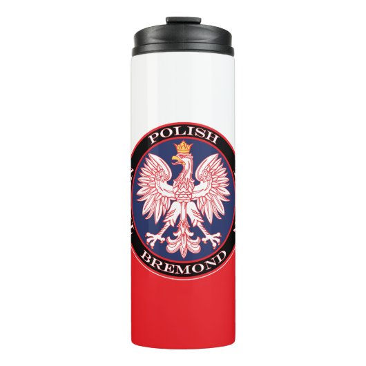 Bremond Round Poland Texan Thermosbeker (Voorkant)