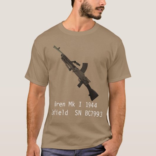 Bren Pistool T-shirt (Voorkant)