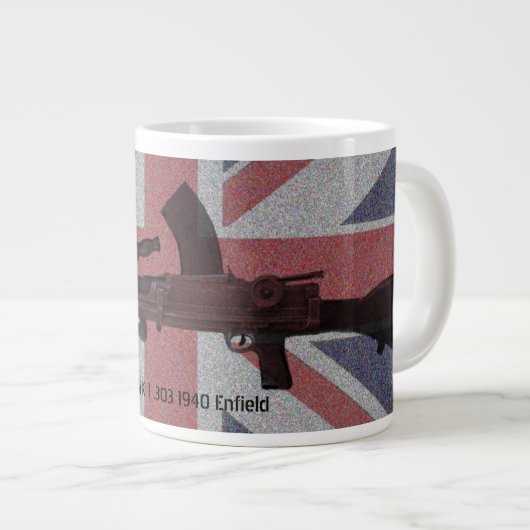 Bren Pistool Tea Mok (Voorkant rechts)