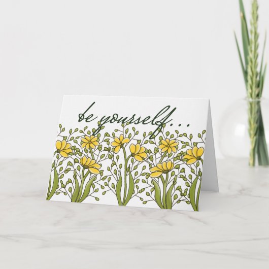 Bren voor moed kaart (Voorkant)