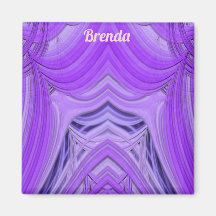 BRENDA ~ 3D Fractal Design paars blue