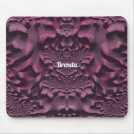 BRENDA ~ 3D Roze en Paars Muismat