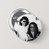 Brenda en Denna Ronde Button 5,7 Cm (Voorkant /achterkant)