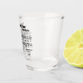 Brenda K Davies Vampire Awakenings Family Tree Shot Glas (Rechts)