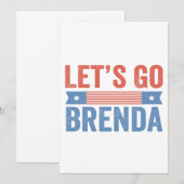 Brenda Kamala Verkiezingen 2024 Bedankkaart (Voorkant / Achterkant)