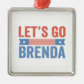 Brenda Kamala Verkiezingen 2024 Metalen Ornament (Voorkant)