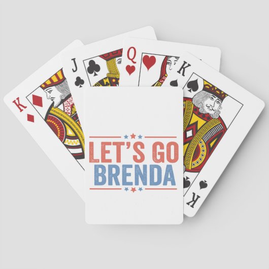 Brenda Kamala Verkiezingen 2024 Pokerkaarten (Achterkant)