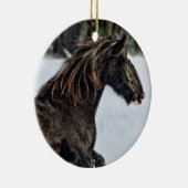 Brenda Lee Snow-versiering Keramisch Ornament (Rechts)